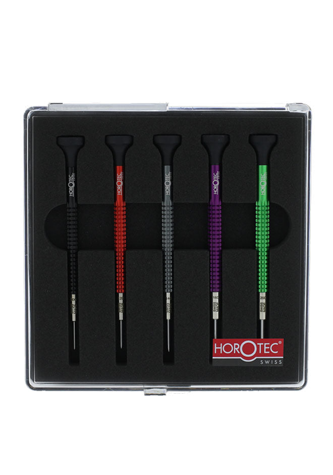 Conjunto de chaves de fenda para relojoeiro MSA01.020-xxx - 5 peças