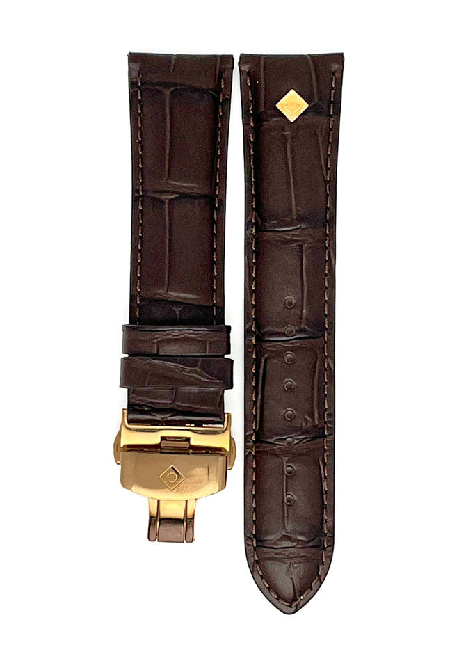 Gant Park Hill Automatic 70TH ANNIV Pele castanho escuro