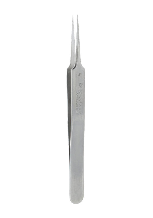 Pinça com pontas longas, extrafinas para espiral do balanço